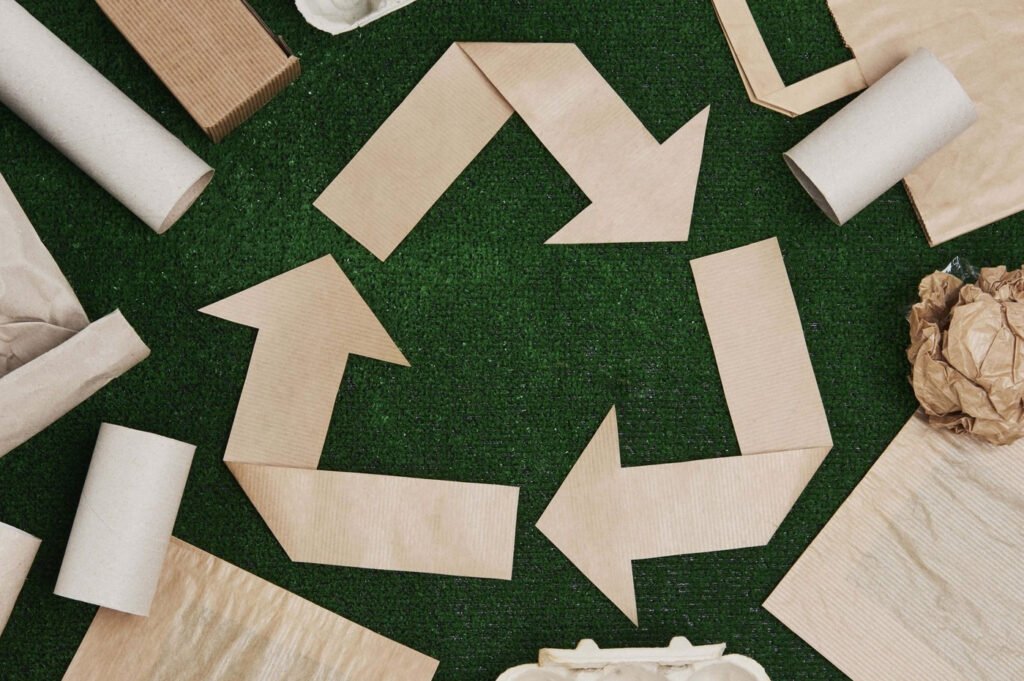 proceso papel reciclado